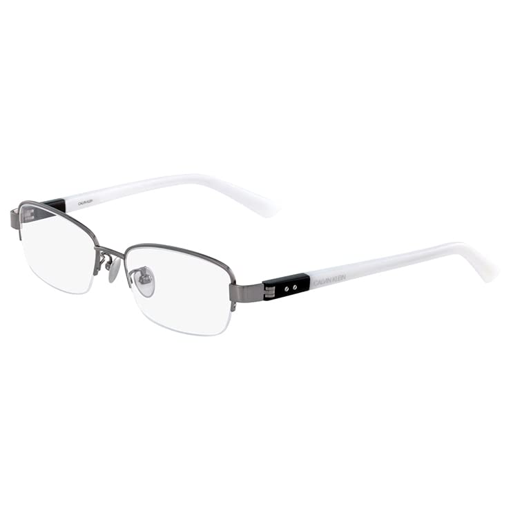 

Calvin Klein eyeglass frames size 008 Shiny Gunmetal CK18300A-52 -