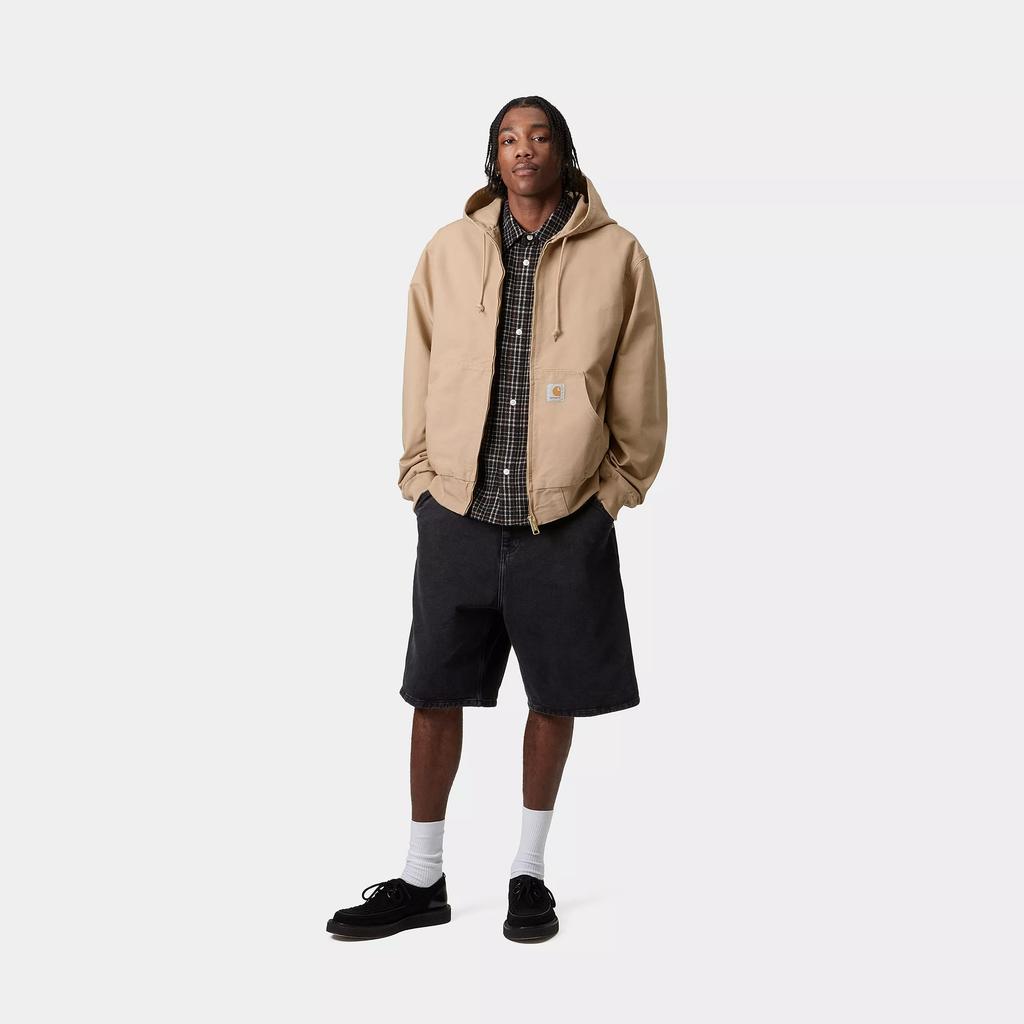 Carhartt WIP OG Active Jacket Dusty H Brown Rinsed Unisex Streetwear I034311-07E-02