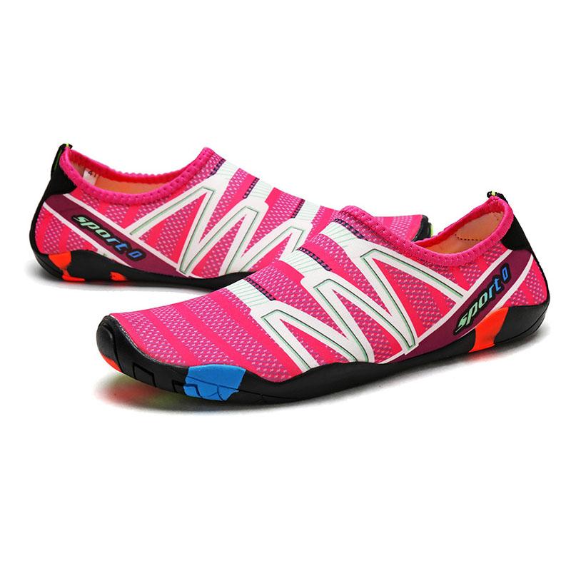 

Нескользящая обувь для прогулок на открытом воздухе, пляжная обувь, дышащая, быстросохнущая, легкая, морская обувь для пар 40