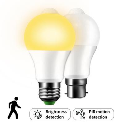 E27 LED Bewegungssensor Glühbirne LED Lampe 85-265V PIR Sensor Glühbirne Automatisches EIN/AUS Nachtlicht für Veranda Treppen Garage Sicherheitslicht