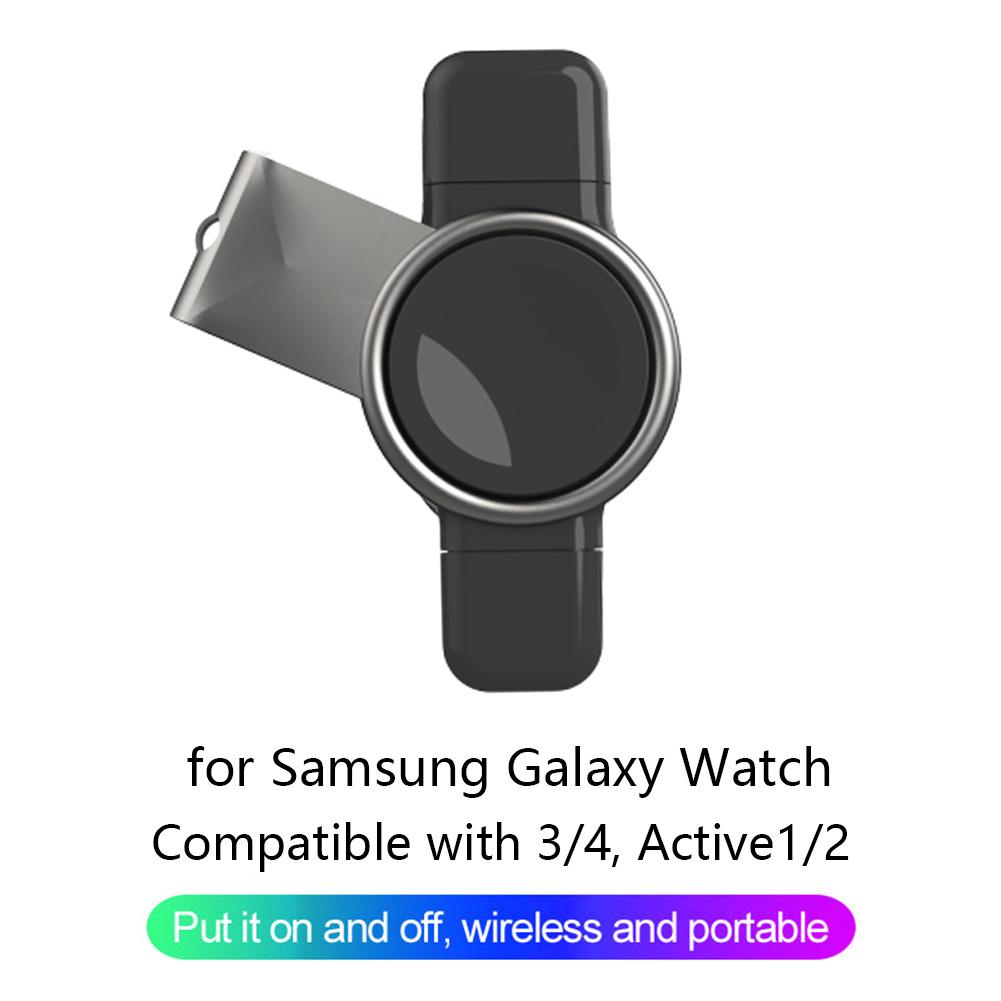 Buy 2 In 1 Magnetic Smart Watch Charger For Samsung Galaxy Watch 3 4 Active 1 2 At Affordable Prices Free Shipping Real Reviews With Photos Joom