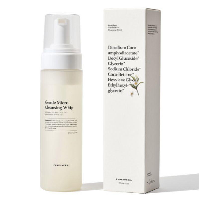 

[FORETDERM] Нежная микро-веганская пенка для умывания 200мл