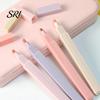 Highlighter Pen 6Pcs Pastel Set for Students Large Capacity Eye-Care Student Highlighters Markers Journaling Notes Quick-Dry Dual-Tip Cute School