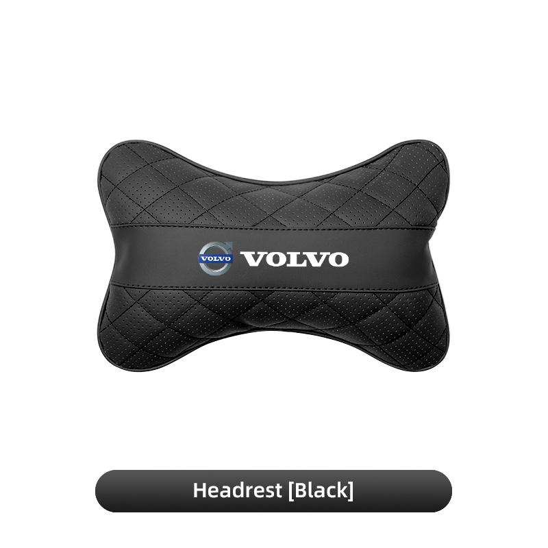 Car Headrest Cover Neck Pillow Auto Seat Belt Shoulder Protect For Volvo Rdesign XC60 XC40 V60 V40 EX30 XC90 S60 C30 V50 V70 S90