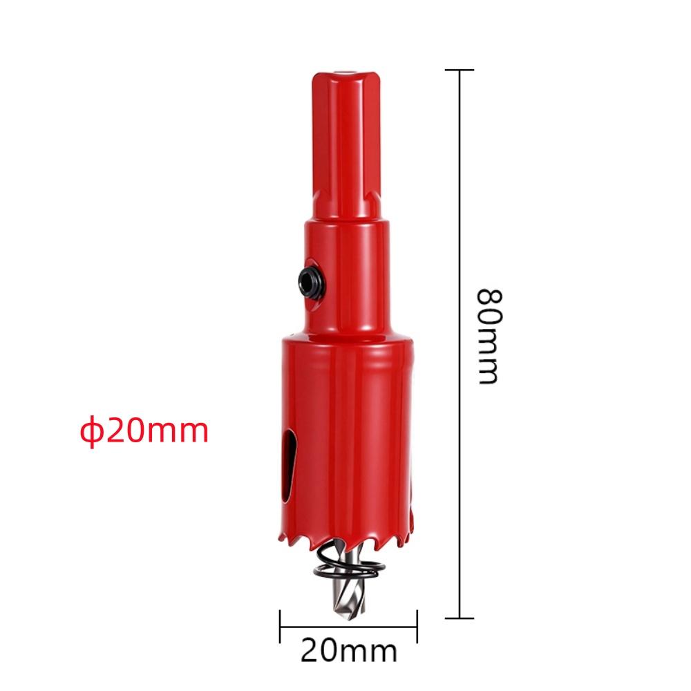 Metal Hole Opener Diameter 15/16/20/22/25mm Water Pipeline Woodworking Metal Aluminum Gypsum Board Drill Bit Drilling Tool
