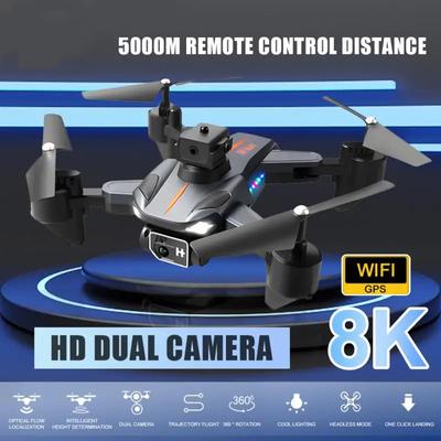 P11 Pro Drone 8k Profesional 5000m 30 Minutes GPS ESC Dual-Camera Omnidirectional Obstacle Avoidance Quadrotor Drone For Kids Gift Toy