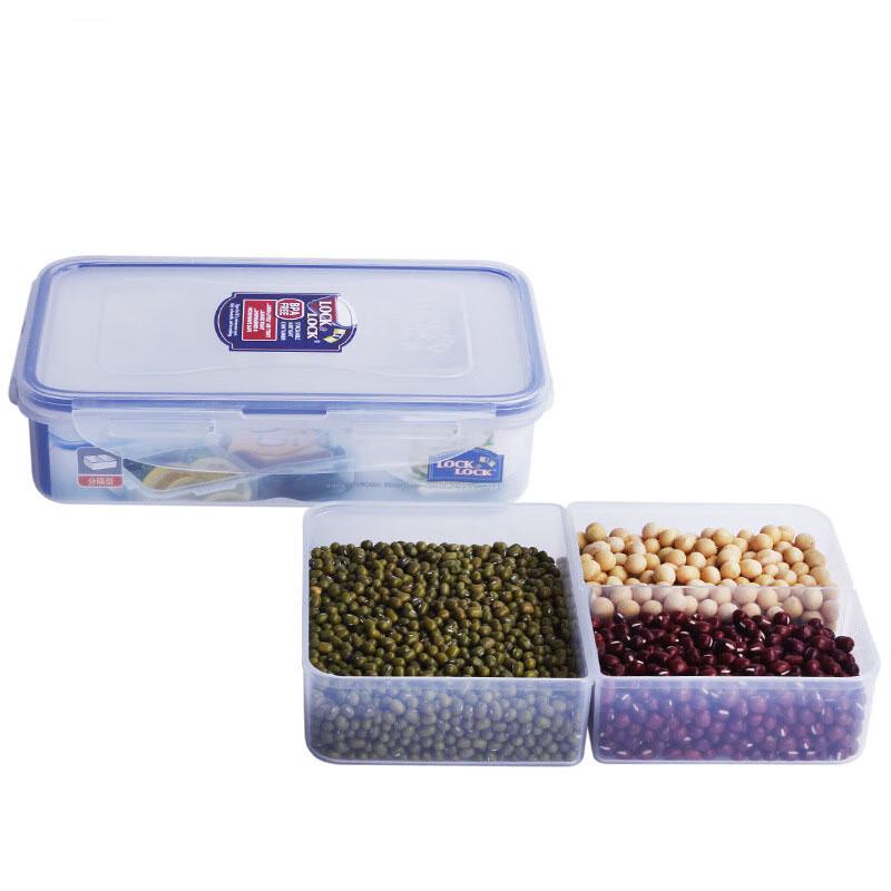 

Lock & Lock Divided Plastic Food Container