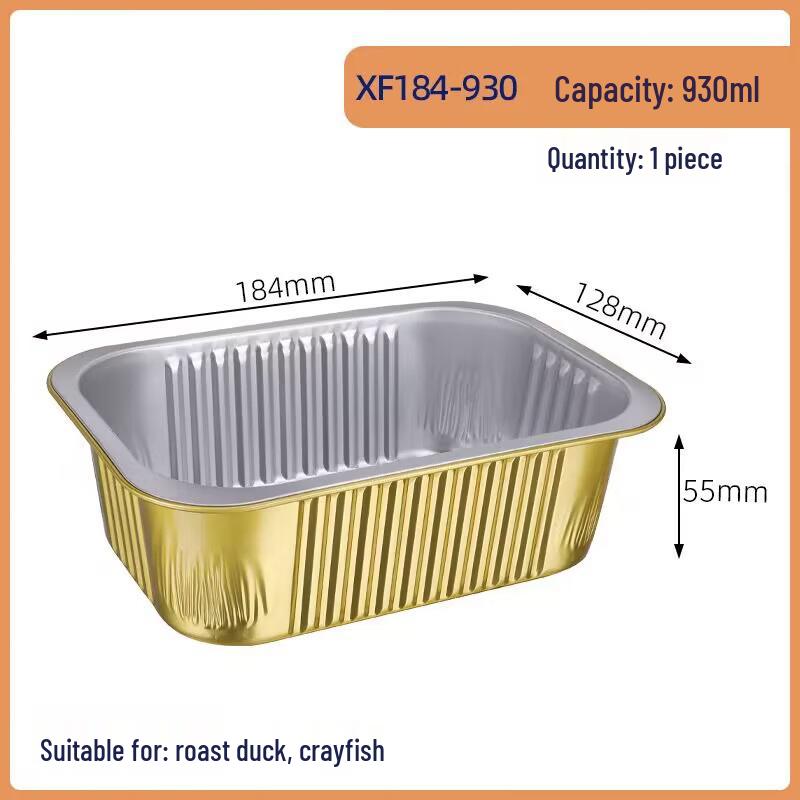 COFLYEE Disposable Aluminum Foil Food Containers