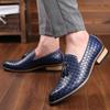 Fashion Fashion Formal Leather Shoes for Men Dress Business Shoes Male Geometric Oxfords Party Wedding Casual Mens Flats Chaussure Homme