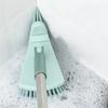 Triangle Floor Brush for Cleaning Bathtub and Floor Gaps, Long Handle Detachable Bathroom, Kitchen, and Balcony