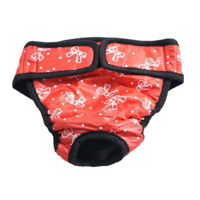 Washable Dog Diaper Female Pet Puppy Physiological Pants Doggie Diapers Reusable