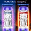 2025 New Automatic Male Masturbators LED 7 Rotating Sucking Water SPA Real Pussy Adult Masturbation Cup Sex Toys For Men Blowjob Machine