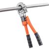 Hydraulický lisovací nástroj na trubky, Lisovací nástroj na nerezové trubkové fitinky s čelistmi V12, V15, V18, V22, V28 a přepravním pouzdrem, Sada lisovacích nástrojů pro