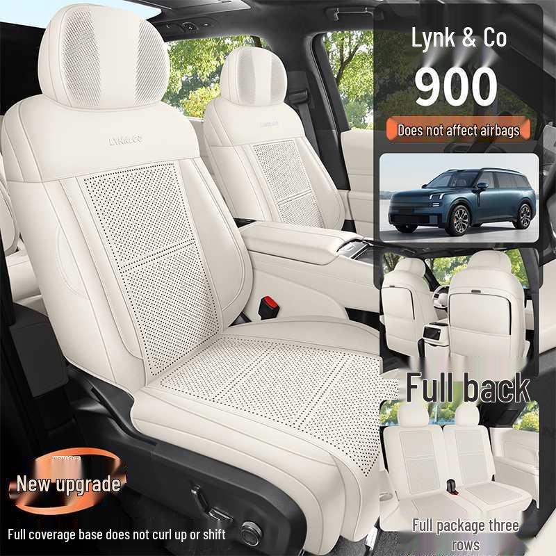 Lynk & Co 900 All-Season Breathable Suede Car Seat Cushion