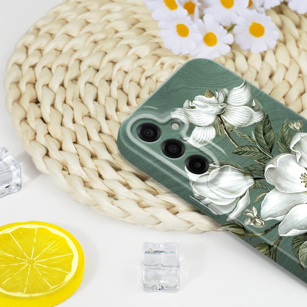 Gorgeous Magnolia Phone Case For Samsung Galaxy A57 A37 A17 A56 A36 A26 A16 A06 A55 A35 A25 A15 A05 4G 5G Film Hard Cover