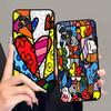 Colors R-Romero B-Britto Art For IPhone 17 16 15 14 13 12 11 Pro Max 13 17Air Shockproof Soft Phone Cases Coque