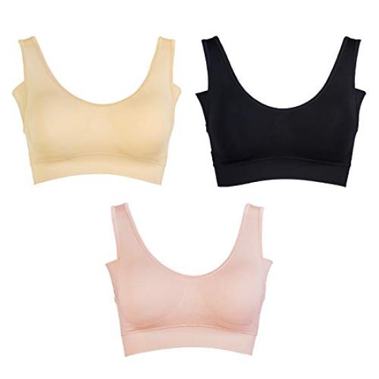 Japansk ande Melty Touch BH 1-delad BH Natt-BH Sport-BH nude [Äkta Produkt] (Ande) Utan bygel (4L, rosa)