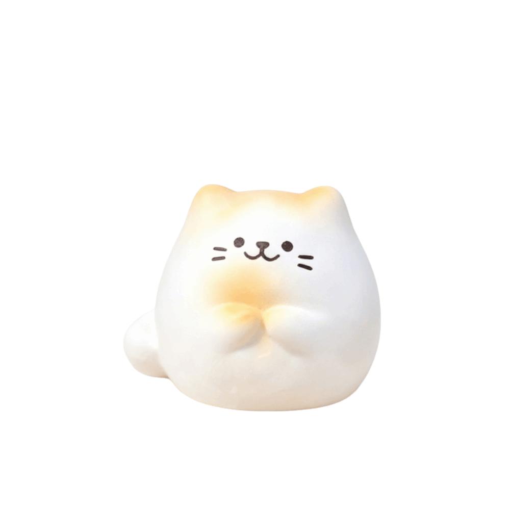 Wealth Cat Model Mini Resin Crafts Kawaii Animal Ornaments Cat Figurine  Desktop Decoration