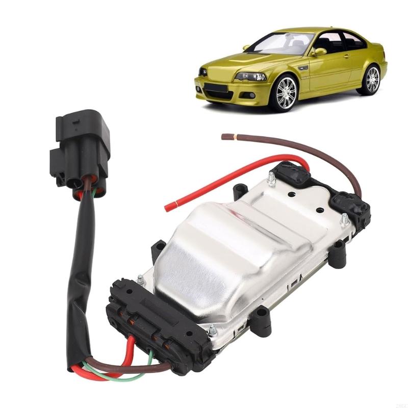 28GC Strong Car Radiator Cooling Fan Control Module Cooling Efficiency Radiator Fan Modules for Car E46 316i 318i