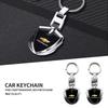 Lbfx9 3D Metal Car Styling Keychain Key Chain Rings Pendant Accessories for Captiva Colorado Cruze Spark Malibu Trax Aveo