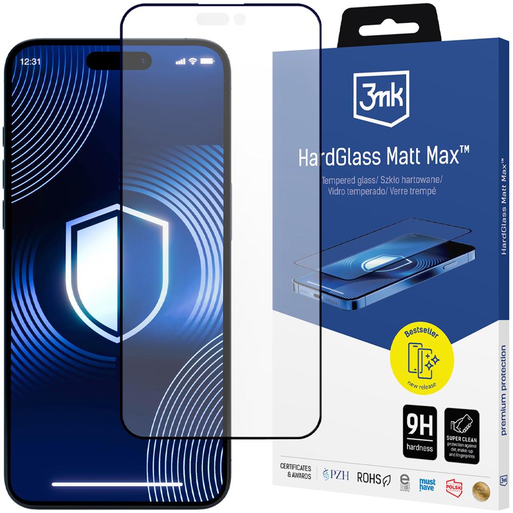 Apple Iphone 15 Pro Max - 3Mk Hardglass Matt Max