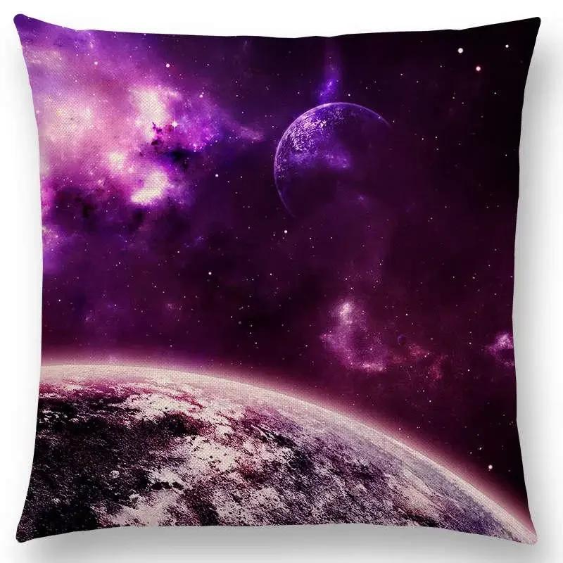 Beautiful Planets  Cushion Cover  Space Home Decor Sofa Throw Pillow Case Aesthetic Pillow Cover Housse De Coussin