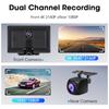 10 Inch 4K Dash Cam Car DVR Wireless Carplay & Android Auto GPS Navigation Video Recorder AUX Dashboard Camera Monitor BT 5G
