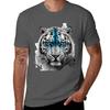 Tiger  Tiger Art  Tiger Blue Eyes Tshirt Lightweight Basic Short Sleeve Shirt Tshirt