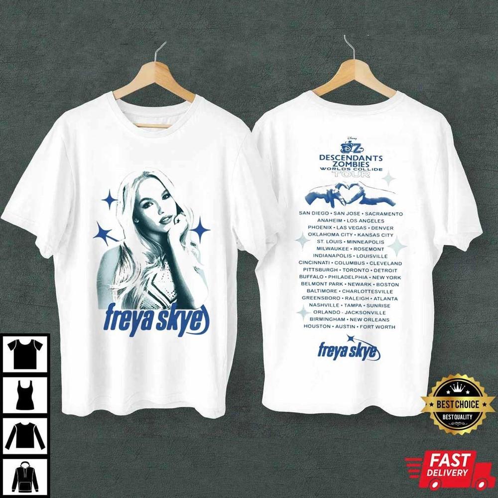 

Vintage Freya Skye Tour 2026 Collection Unisex All Size C22.90 Unisex T-Shirt XL