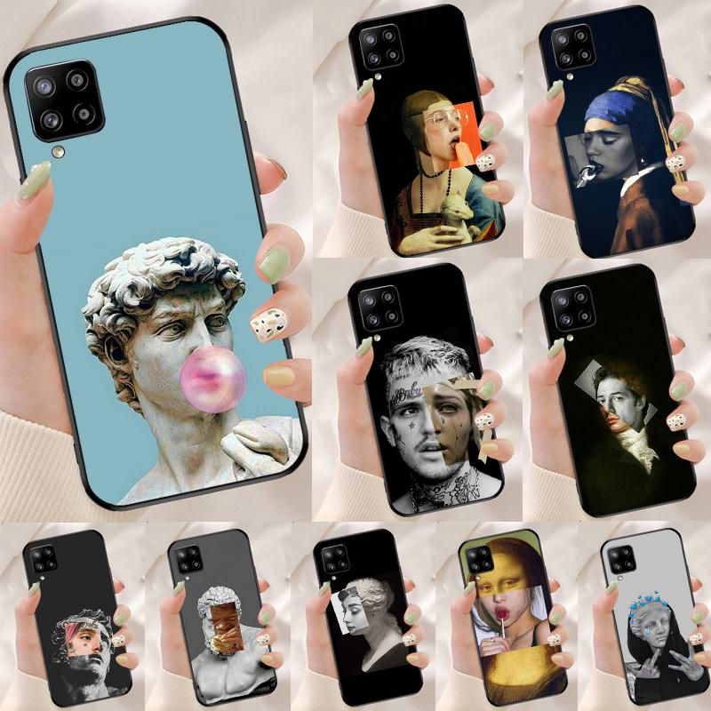 Famous Aesthetic Statue For Samsung Galaxy A56 A36 A26 A16 A05 A06 A22 A32 A52 A54 A34 A14 A55 A15 A53 A33 A35 Case