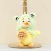 Cute Cuddly And Duck Plush Keychain Adorable Stuffed Animal Gift Toy