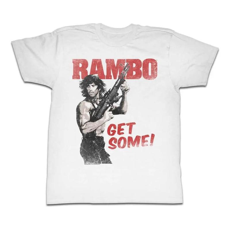 Camiseta Rambo Da A&e Designs Get Some S разноцветный