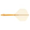 Cuesoul ROST 77 Integrated Flight Big Standard 3pcs Clear Orange White Logo L Size CS-77-DB9T-L