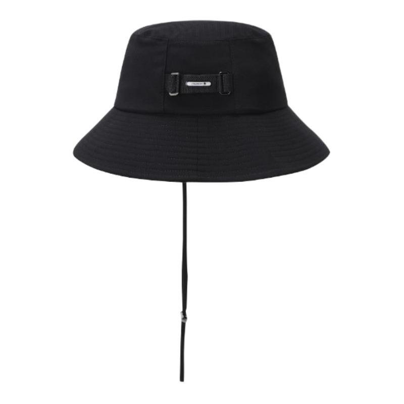 DESCENTE Logo Nylon Outdoor Bucket Hat Black 75 25 100 100 DR32MFCP93