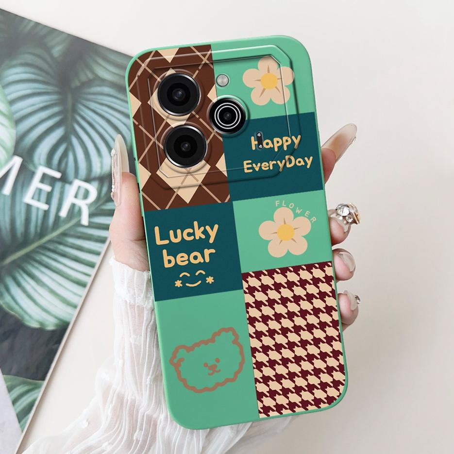 For Tecno Pova 6 Pro 5G Case LI9 Stylish Art Painted Cover Soft Silicone Phone Cases For Tecno Pova 6 Pro Pova6 5G Fundas Bumper