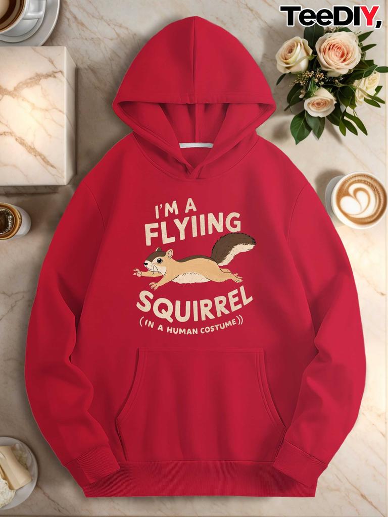 Flying Squirrel Human Costume Women's Hoodies