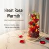 LED Flower Dome: Preserved Rose & Soap Flower Ornament for Valentine's Day, Birthday, Qixi Festival.