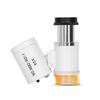 60X Mini Magnifier Pocket Microscope with LED UV Light Jewelry Magnifying Glass Jewelers Eye Loupe For Diamond Coins Currency