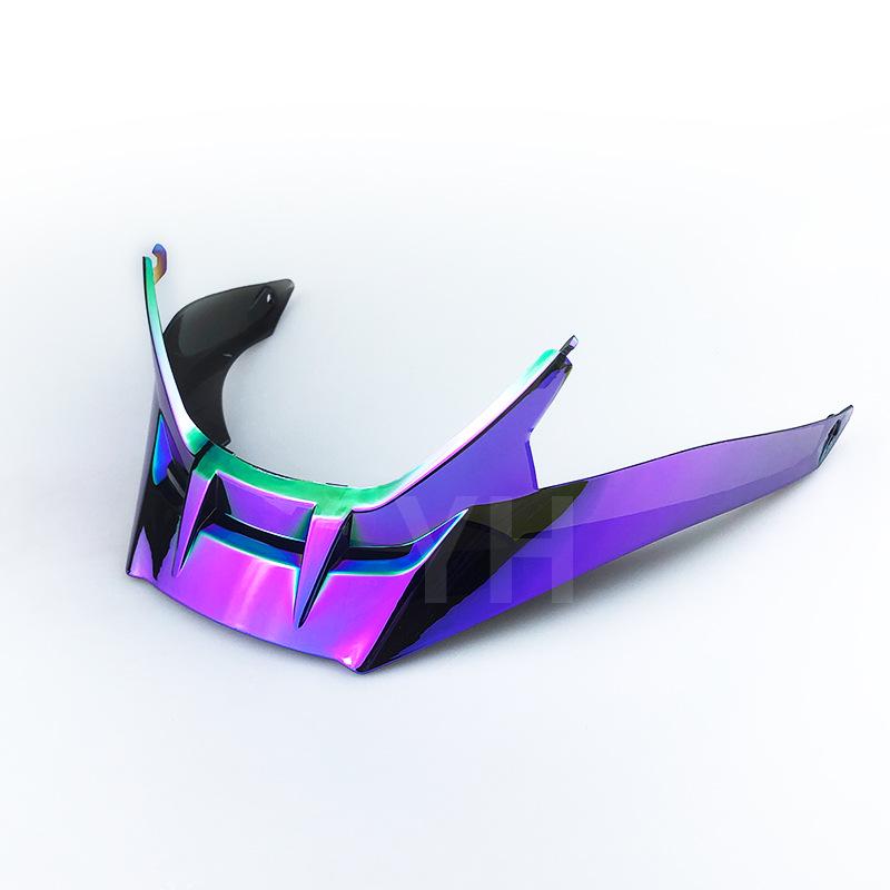 R50S Spoiler zadního křídla helmy, Vícebarevný, Nedestruktivní instalace