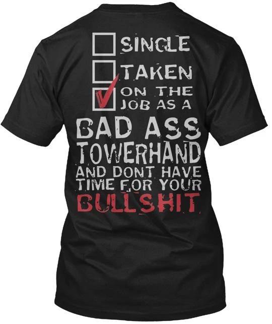 Bad ass Towerhands Tee TTshirt Made in the USA Size S to 5XL L