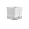 Square Shape Self Watering Plant Pots 2-Layer Design Drainage Hole Flower Planters Plastic Patchwork Lazy Flowerpot Indoor