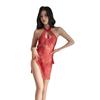 Meiyunjia sexy cheongsam uniform temptation slit hollow retro cheongsam hot lace perspective nightdress women