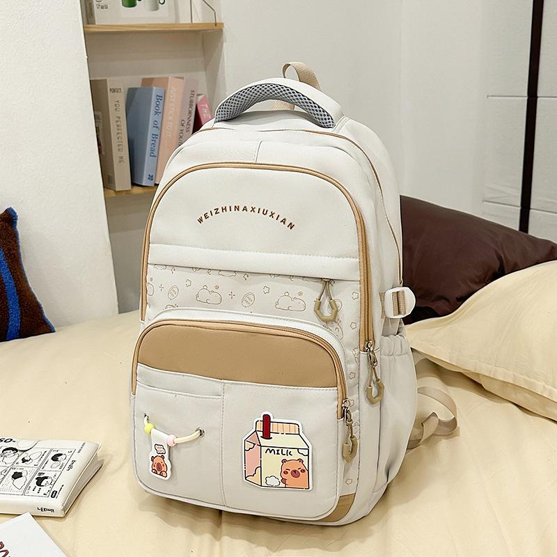 Girl's New Schoolbag Mori Ins Senior Sense Sweet Primary School Students 3rd To 6th Grade Cute Lightweight Backpack