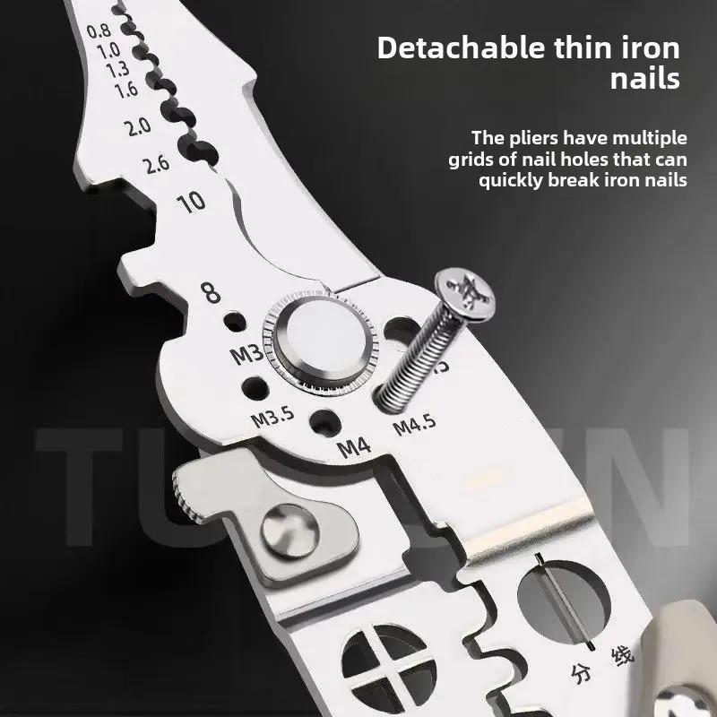 Multifunctional Electrician Wire Stripping and Cutting Pliers
