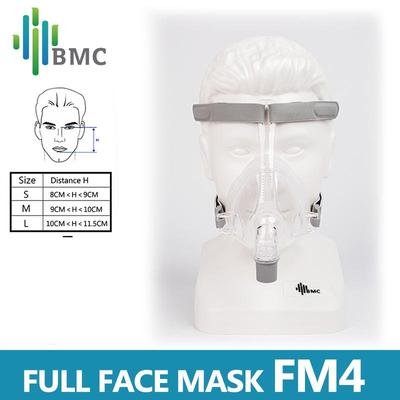BMC F4 Tam Yüz Maskesi CPAP Otomatik CPAP BiPAP Maskesi Uyku Apnesi Horlama İnsanlar için Dilek Başlık