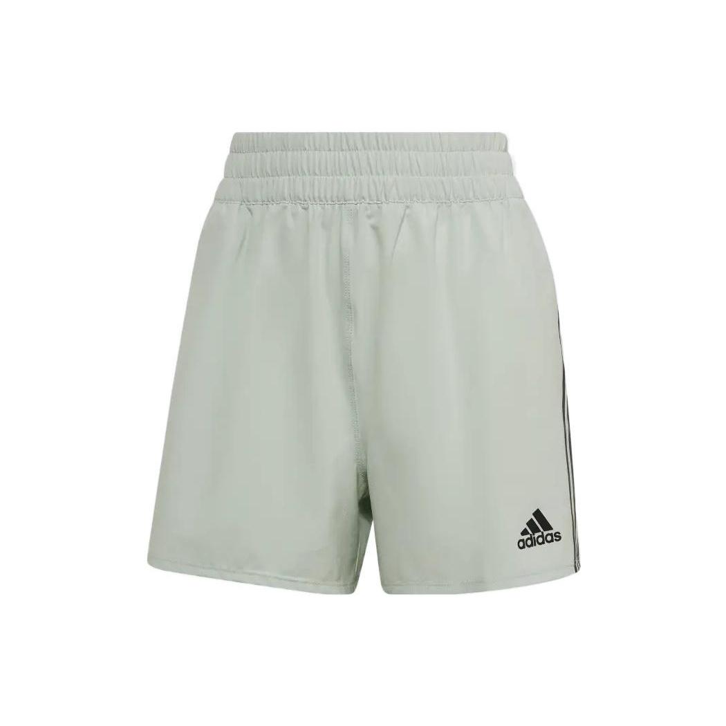 (WMNS) adidas Train Icons 3-Stripes Woven Shorts Asia Sizing  Olive Green  Women s HJ9823 L