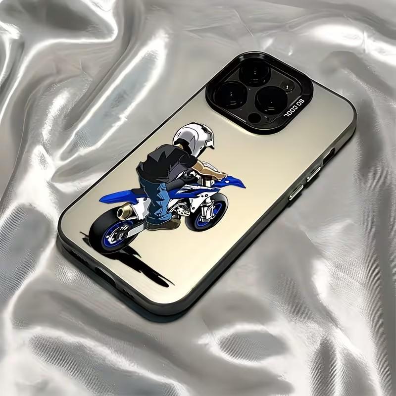 Fashionable Phone Case for Xiaomi Redmi Note 7 8 9 9S 10 11 12 13 14 15 Pro Plus 4G 5G Anti Fall Matte Back Cover Motorcycle