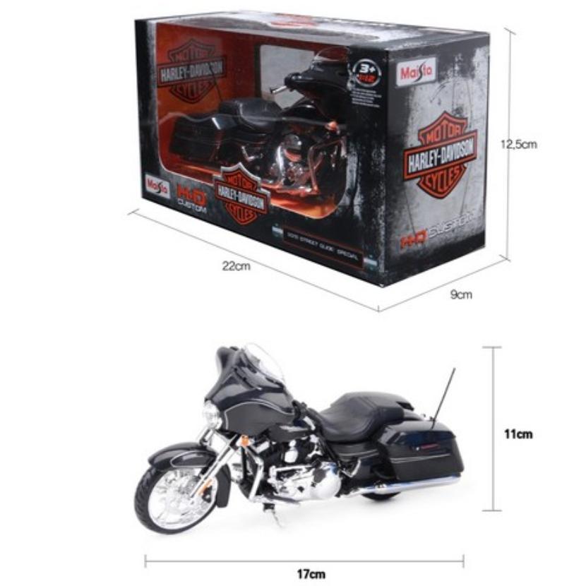 Maisto 1:12 Scale Harley-Davidson 2013 FLHRC Road King Classic / 2015 Street glide special Diecast Motorcycle Model
