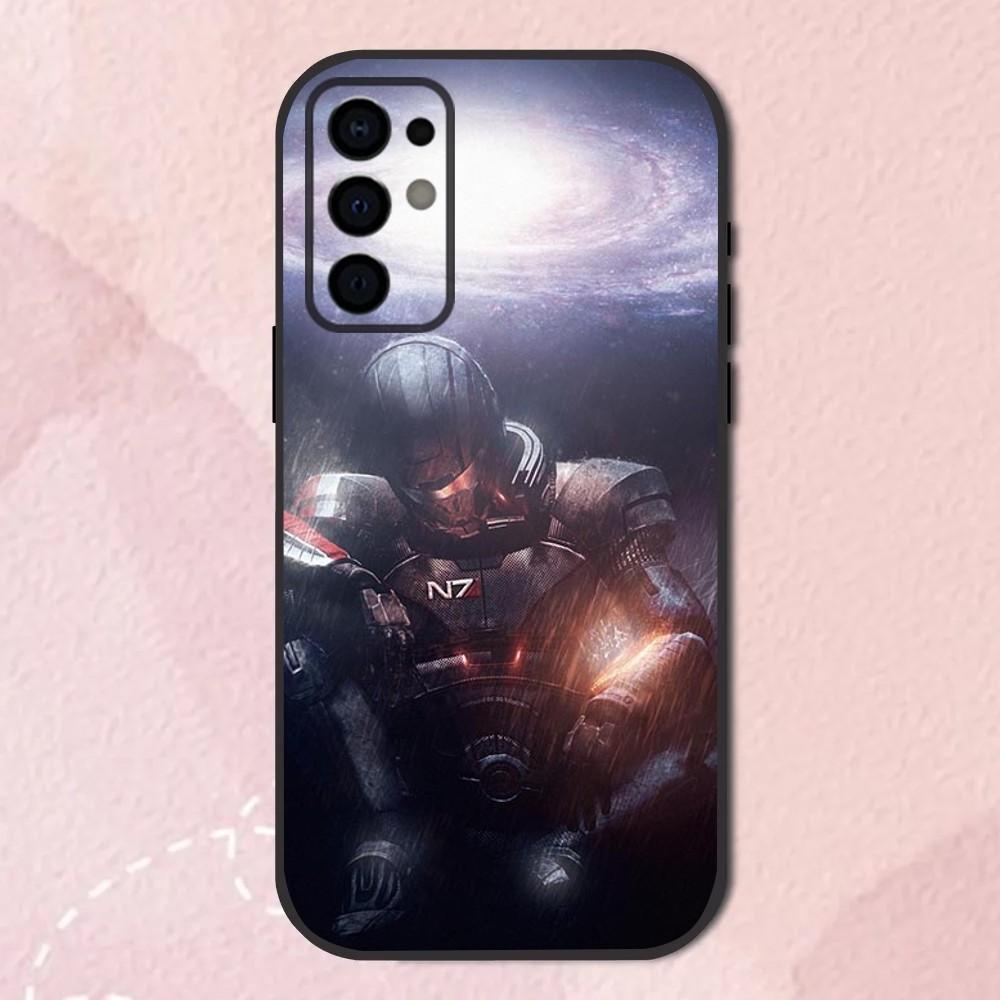 N7 M-Mass Effect Game Phone Case For Samsung S24,S21,S22,S23,S30,Ultra,S20,Plus,Fe,Lite,Note,10,9,5G Black Soft Shell