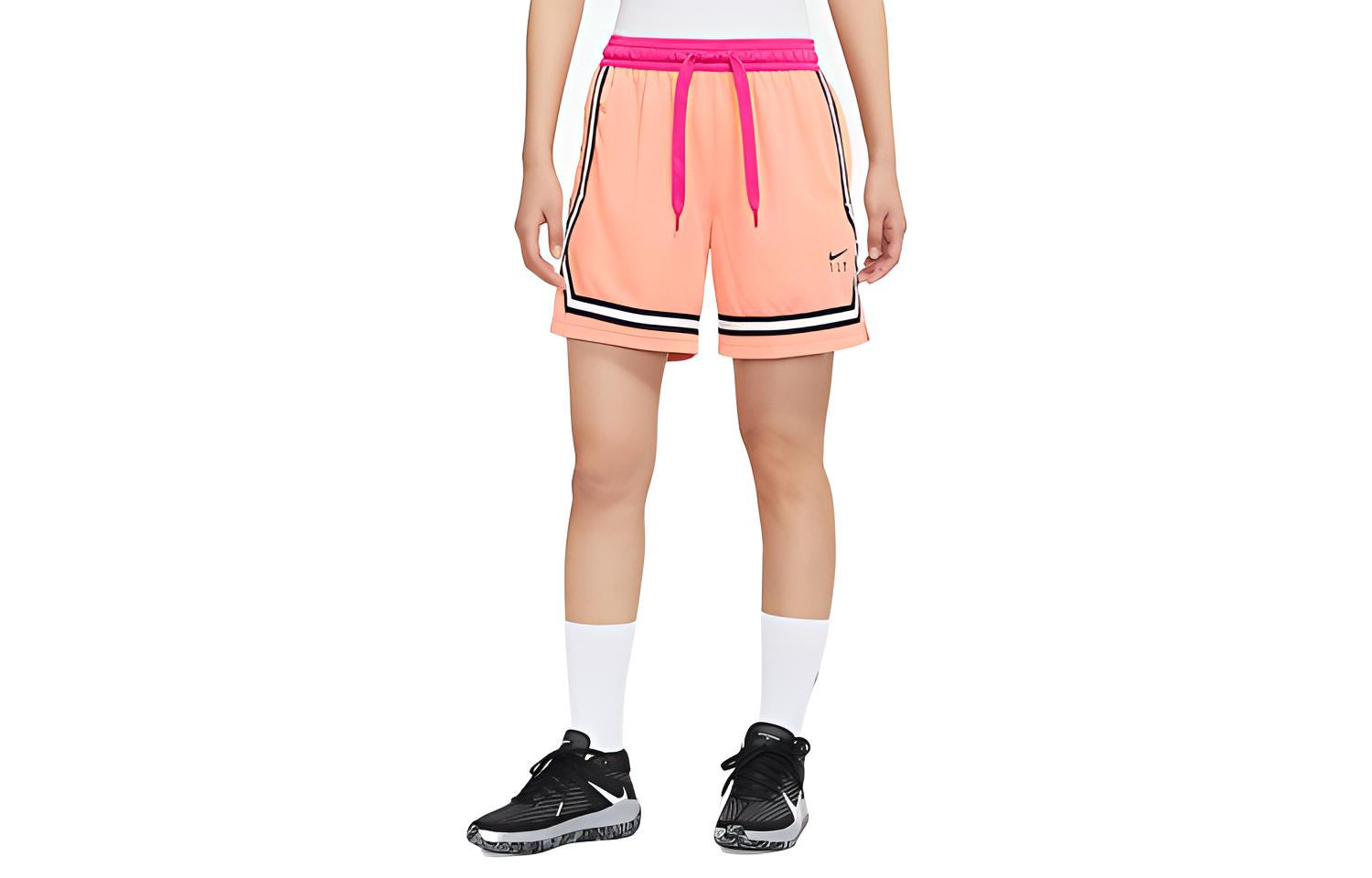 Nike Fly Crossover Women s Basketball Shorts Pink DH7326-824 L